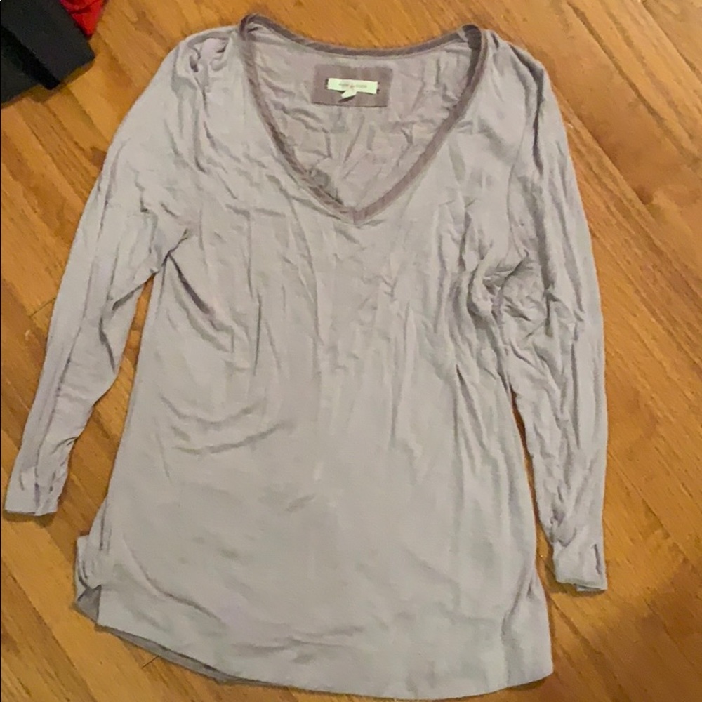 Long Sleeve light purple shirt